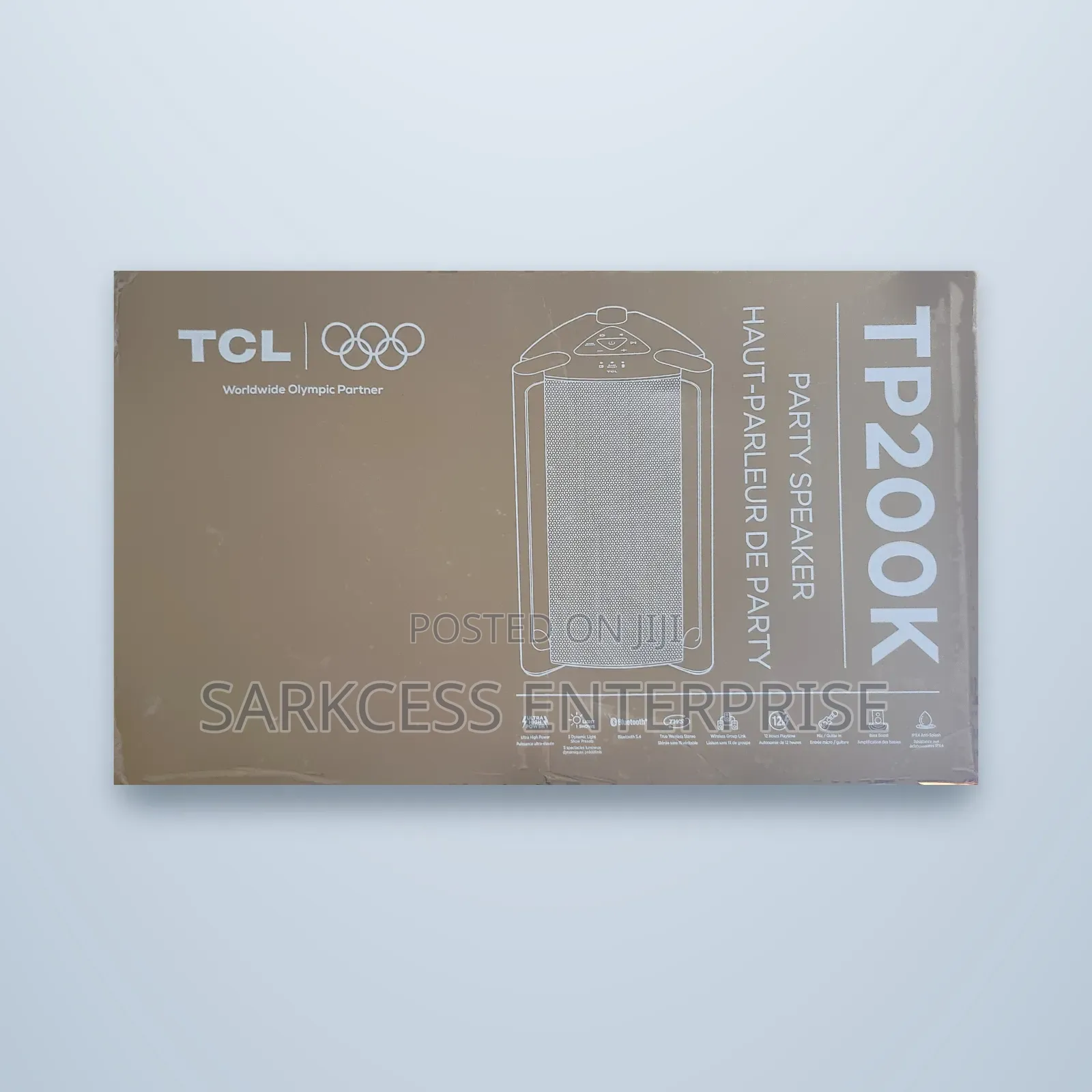TCL 220W Sound Tower, Speaker(TP200K) - Black
