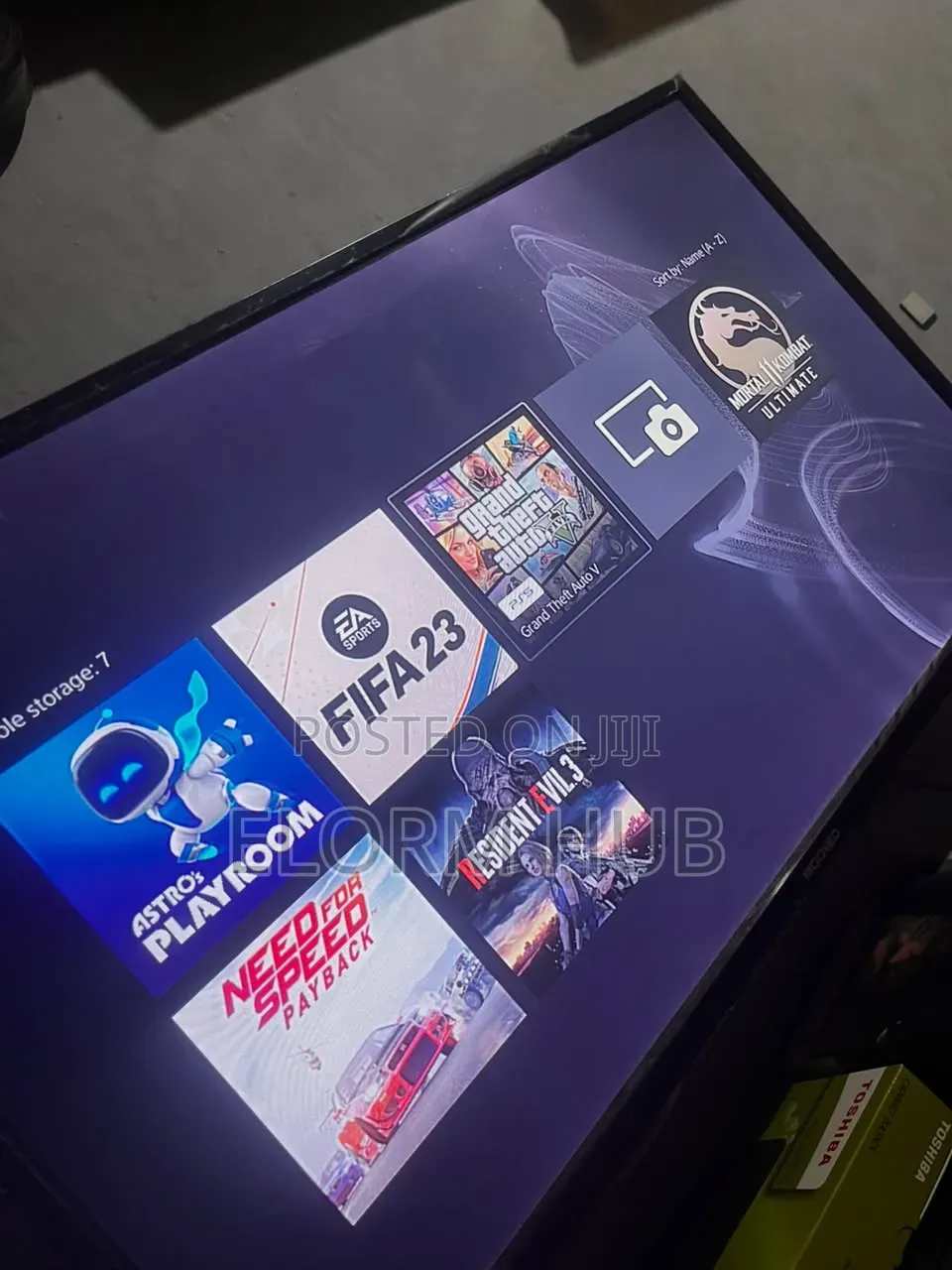 Ps5 Standard With 6 Offline Games,1 Controller