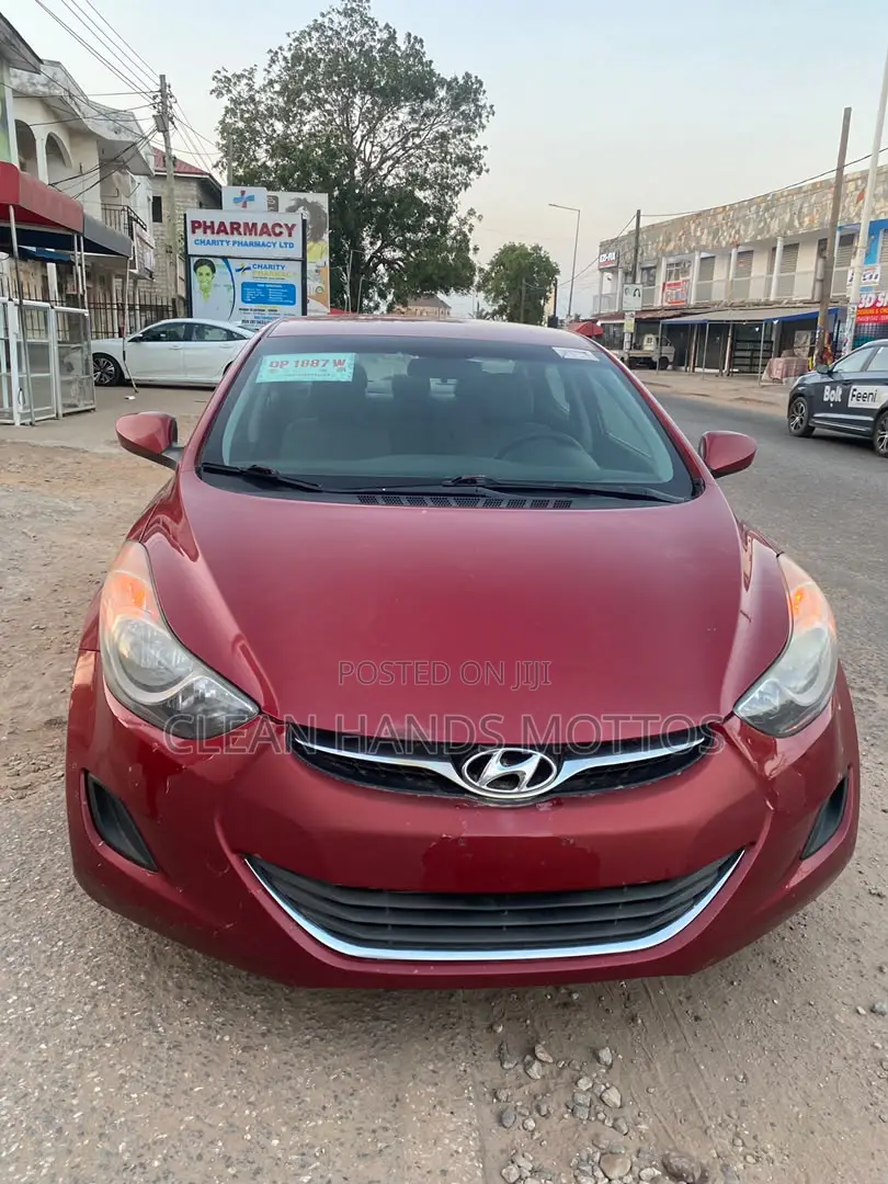 Hyundai Elantra GLS Sedan FWD (1.8L 4cyl 6A) 2013 Red