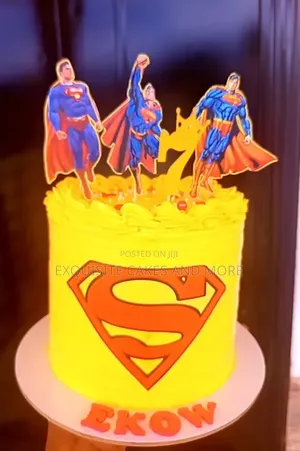 Superman Yellow Cake