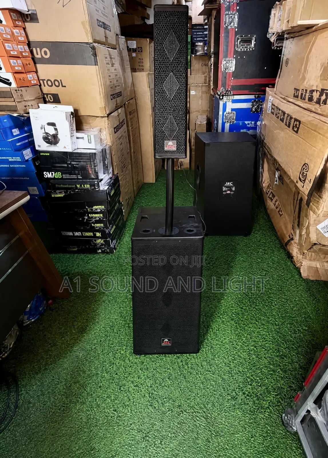JAC 999 Active Speaker System With Microphones