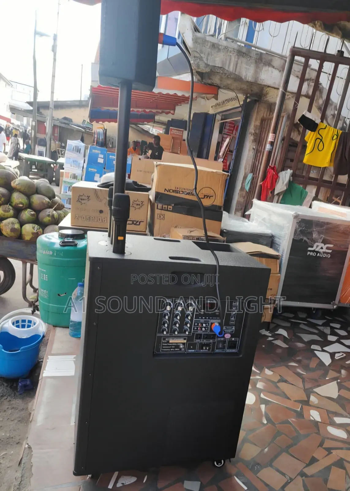 JAC 999 Active Speaker System With Microphones