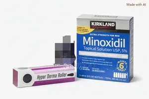 Kirkland Box and Derma Roller (Renew Your Hair Growth)