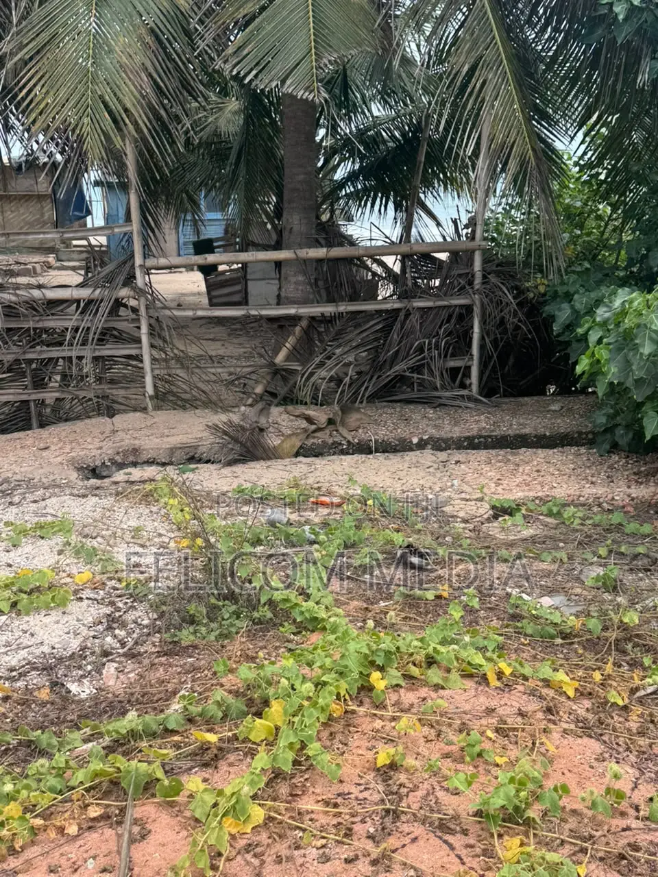 Kokrobite Seafront Land With Existing Structures for Sale
