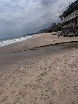 Kokrobite Seafront Land With Existing Structures for Sale