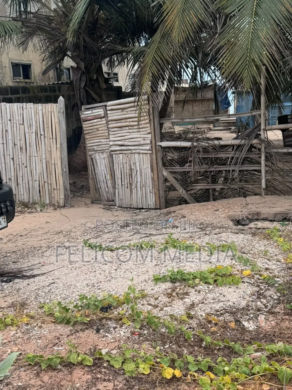 Kokrobite Seafront Land With Existing Structures for Sale