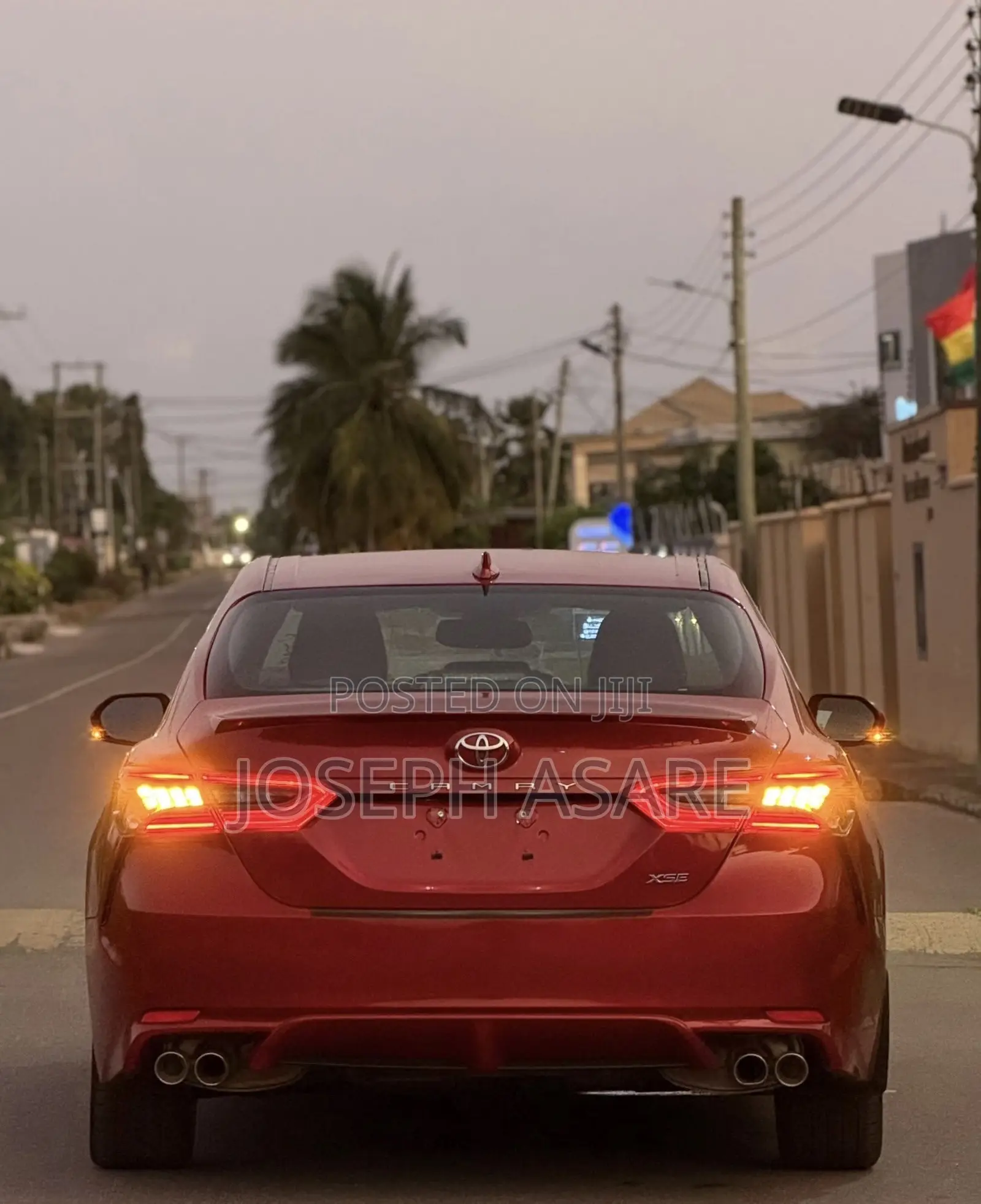 Toyota Camry XSE 2023 Red