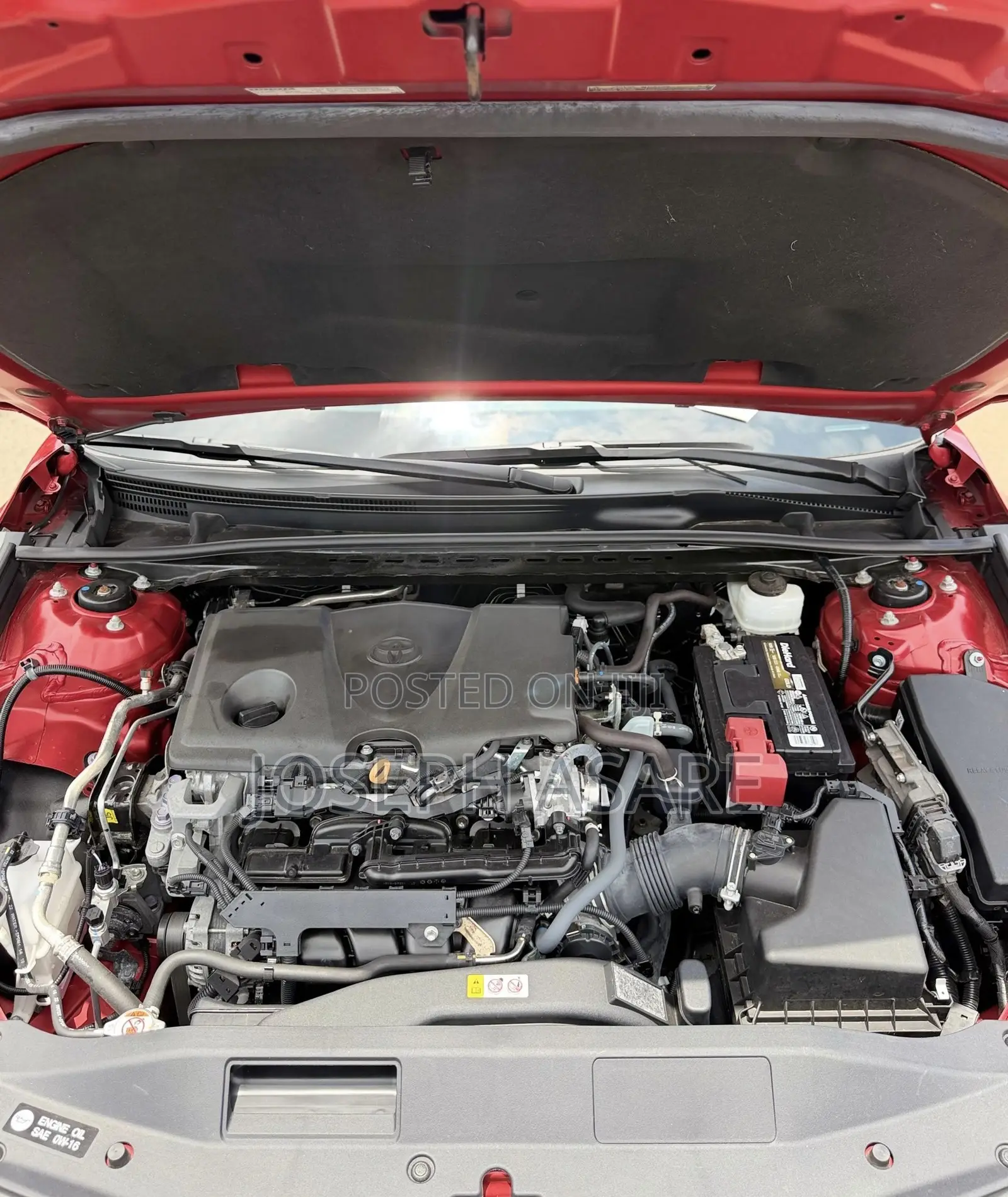 Toyota Camry XSE 2023 Red