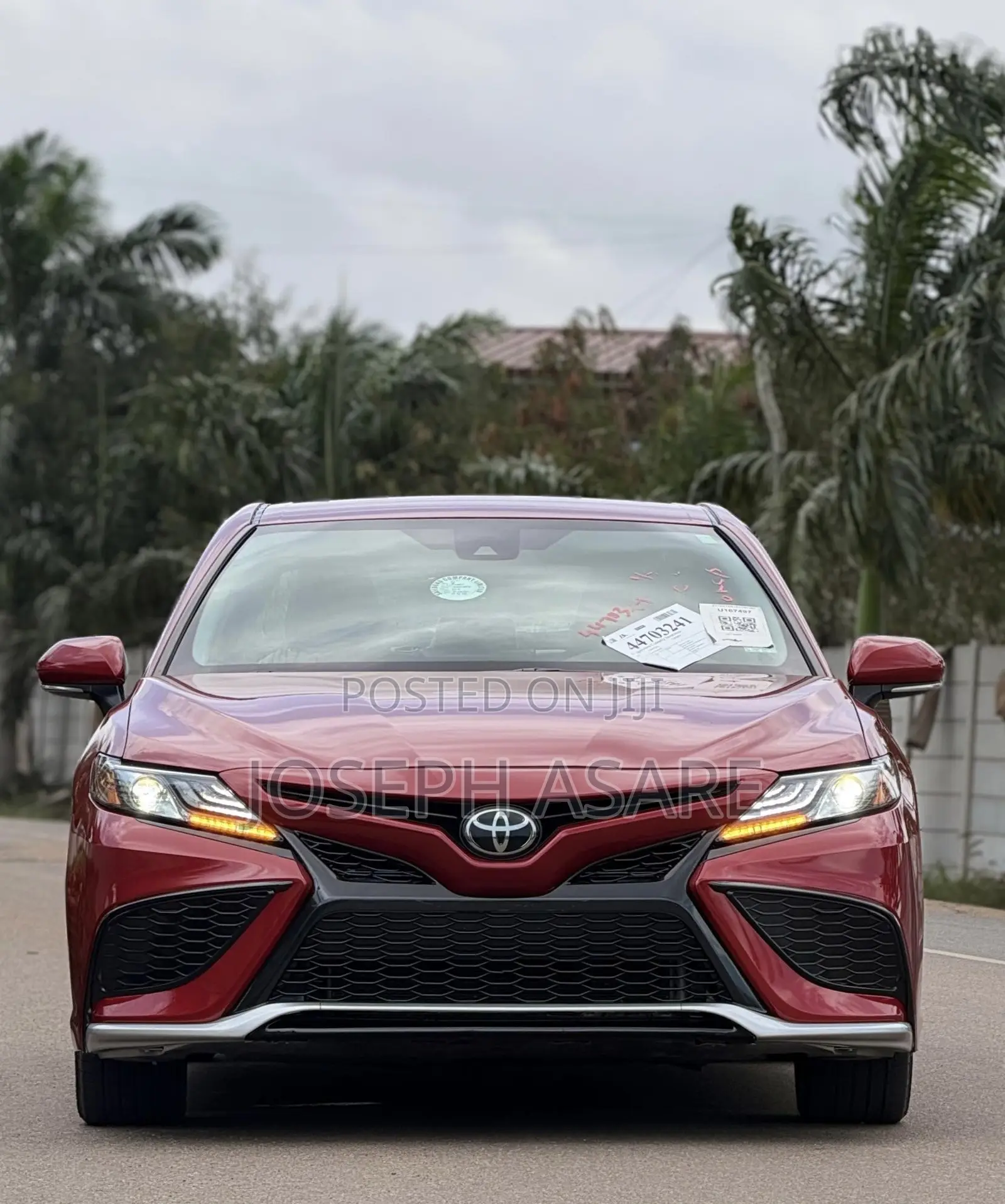 Toyota Camry XSE 2023 Red