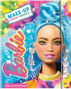 Lisciani - Barbie - Make-Up Book With Make-Up Set and Mirror - 5+ Yrs