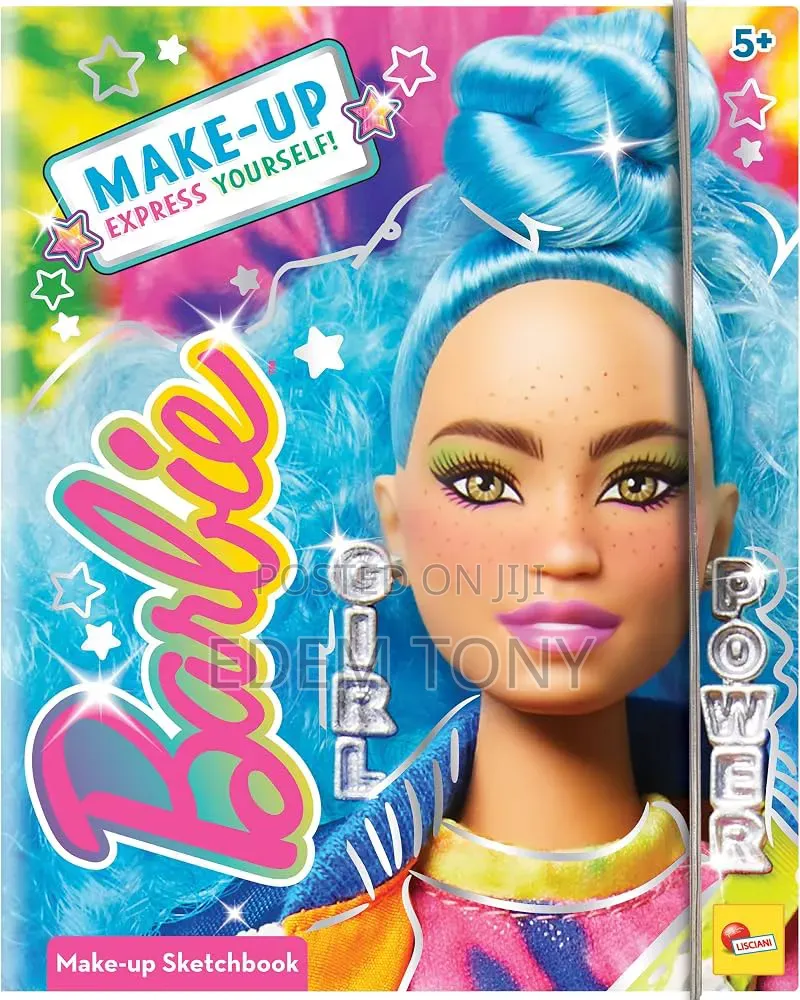 Lisciani - Barbie - Make-Up Book With Make-Up Set and Mirror - 5+ Yrs