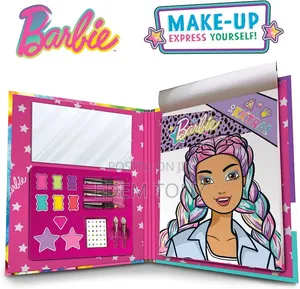 Lisciani - Barbie - Make-Up Book With Make-Up Set and Mirror - 5+ Yrs