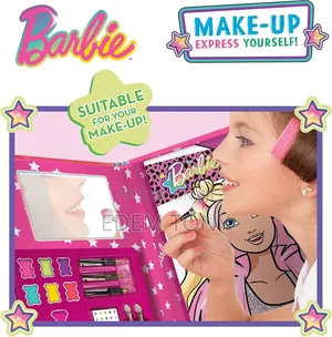 Lisciani - Barbie - Make-Up Book With Make-Up Set and Mirror - 5+ Yrs