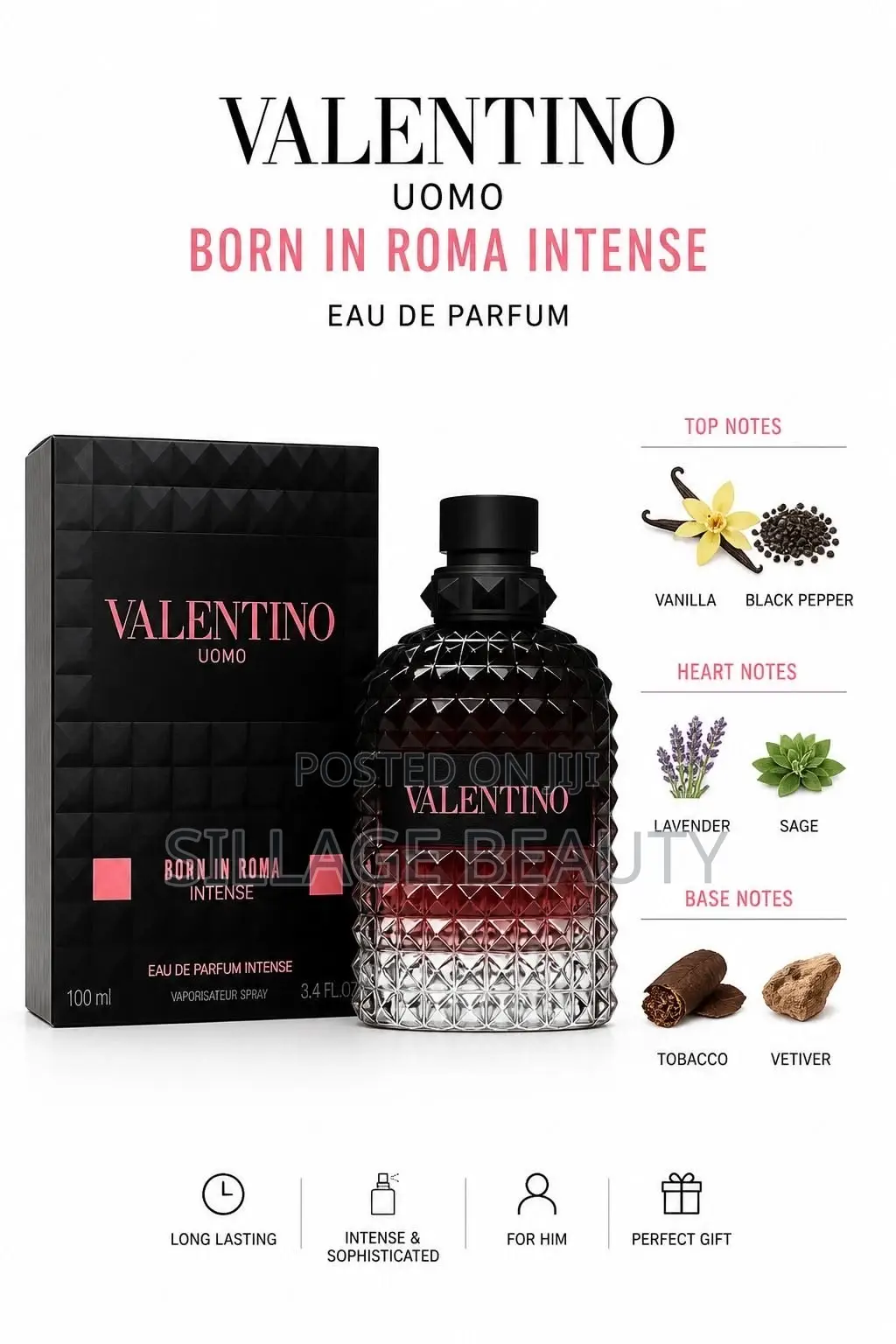 Valentino Uomo Born in Roma Intense