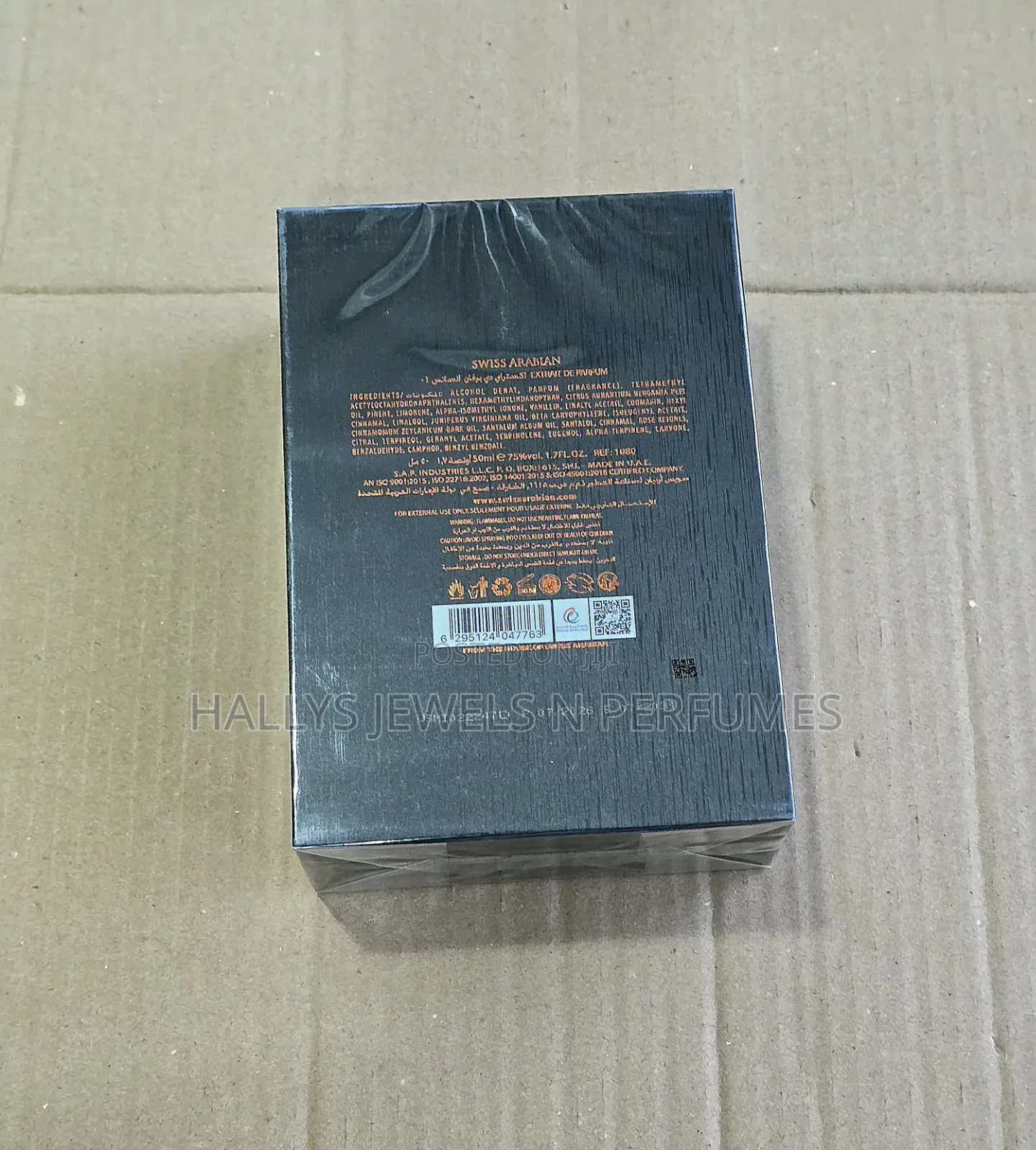 Intense 01 Perfume (Extrait De Parfum) by Swiss Arabian