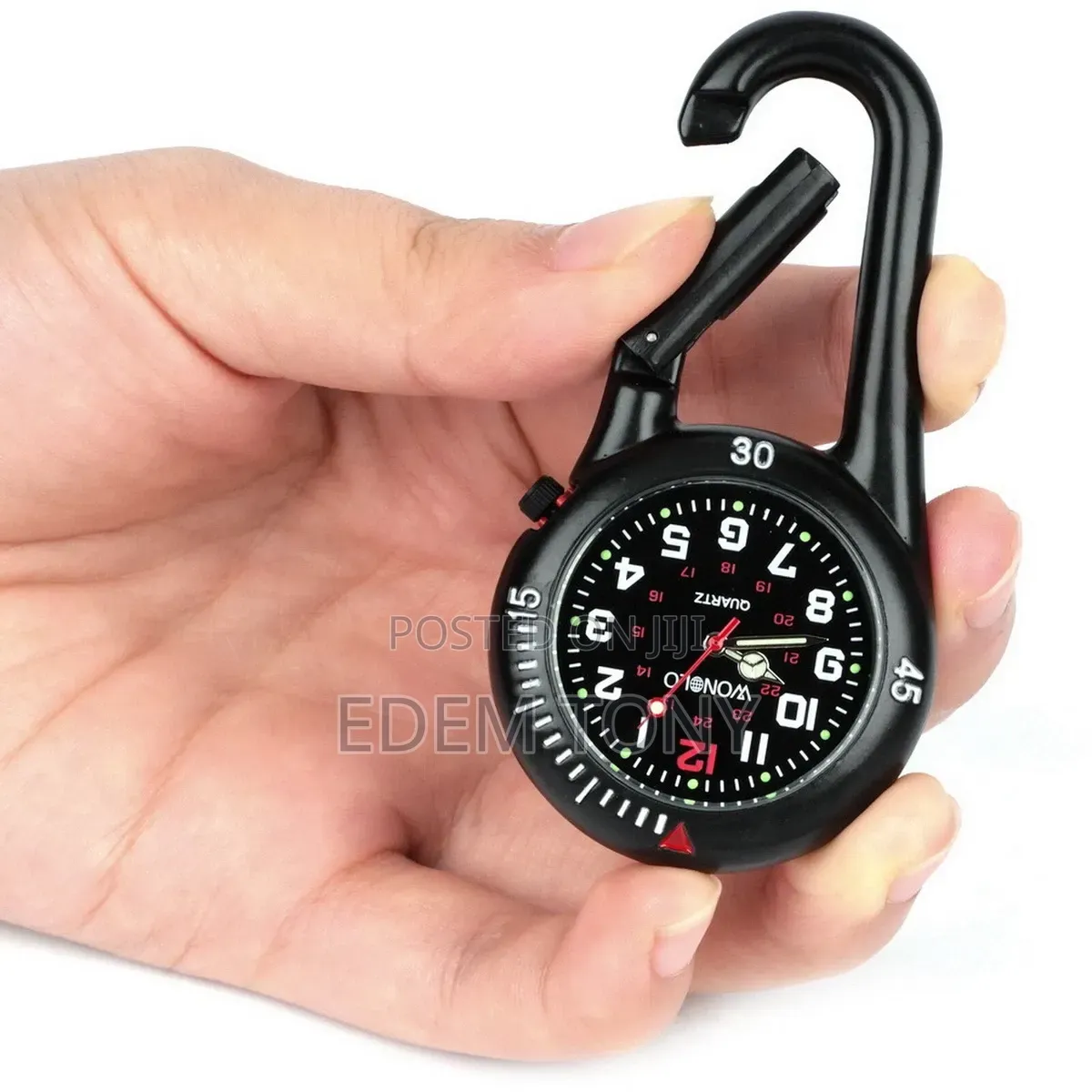 FOB Watch Clip-on Carabiner Sportl Luminous- Doctors Nurses Paramedics
