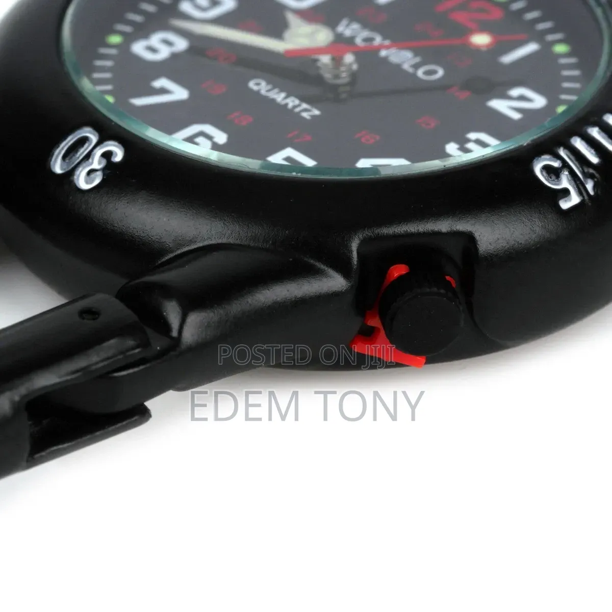 FOB Watch Clip-on Carabiner Sportl Luminous- Doctors Nurses Paramedics