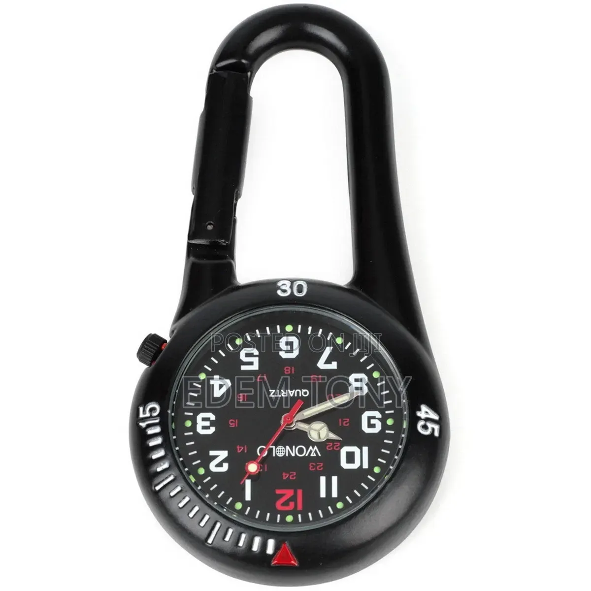 FOB Watch Clip-on Carabiner Sportl Luminous- Doctors Nurses Paramedics
