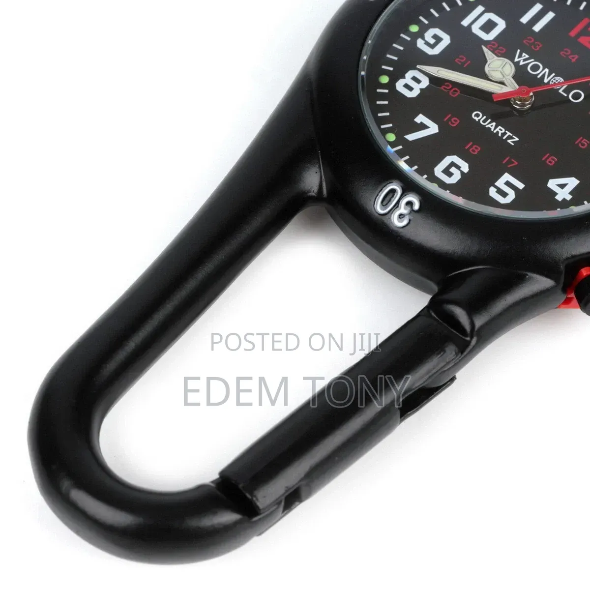 FOB Watch Clip-on Carabiner Sportl Luminous- Doctors Nurses Paramedics
