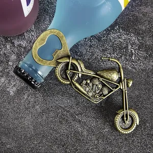Antique Vintage Motorcycle Wine Bottle Opener
