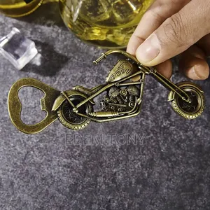 Antique Vintage Motorcycle Wine Bottle Opener