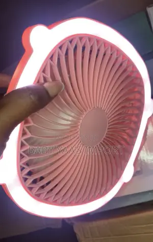 USB Rechargeable Light Fan Desktop