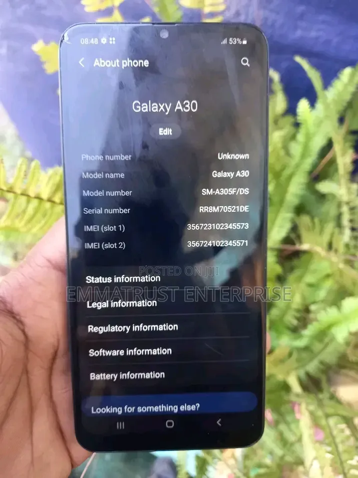 New Samsung Galaxy A30 64 GB Blue