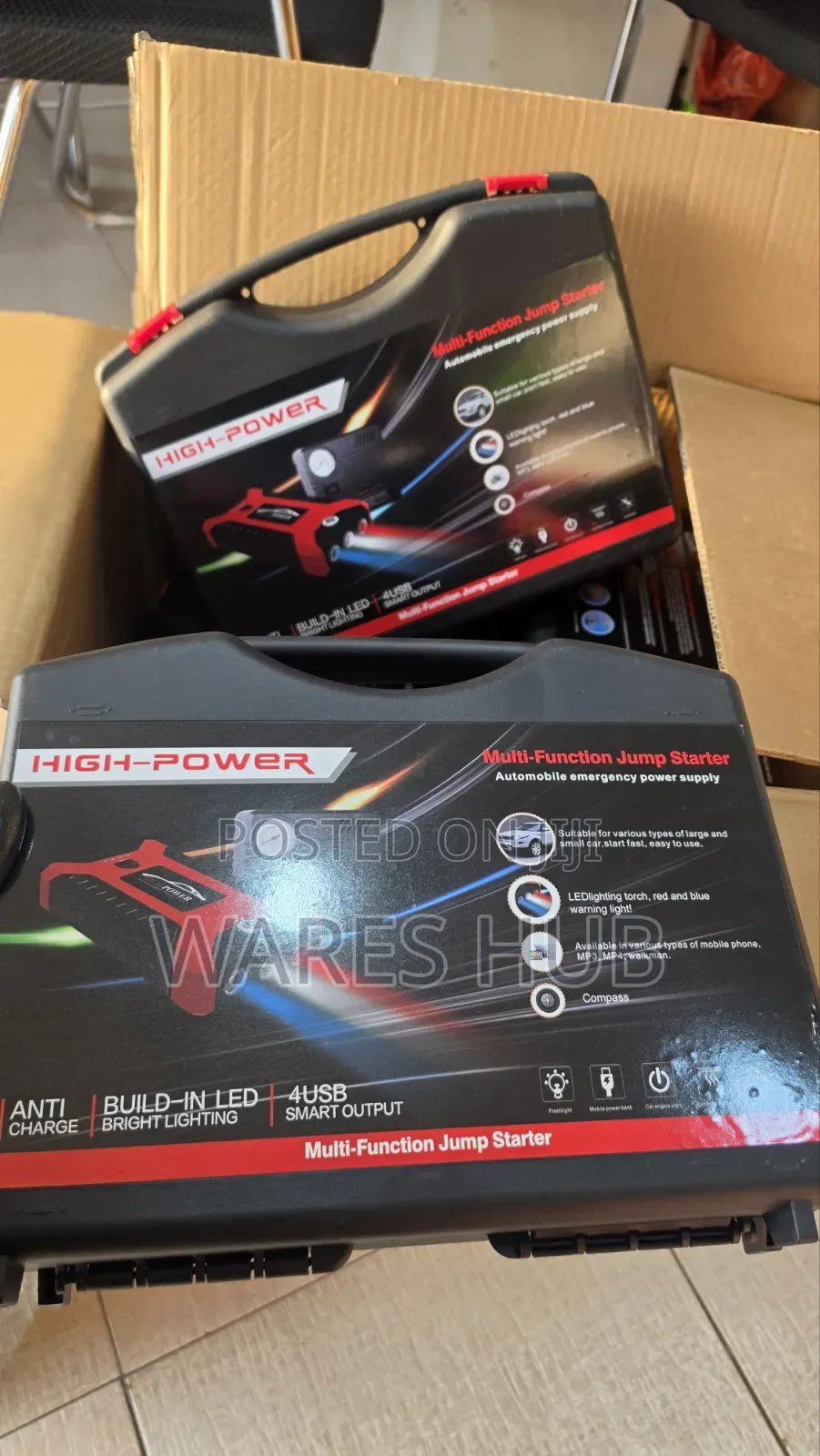 Car Jumpstarter 3 in One