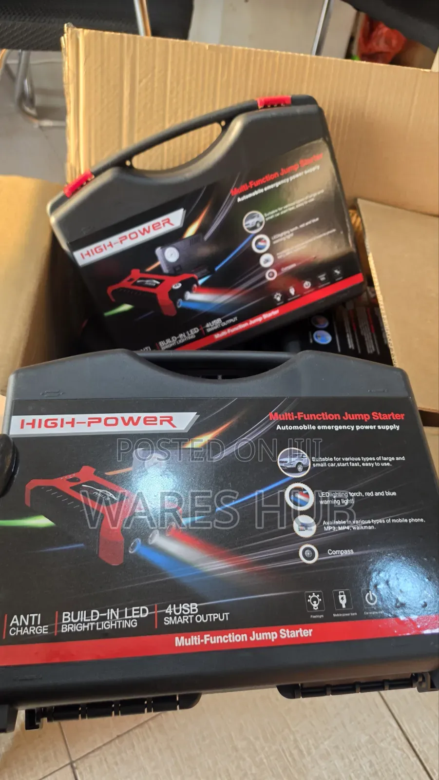 Car Jumpstarter 3 in One