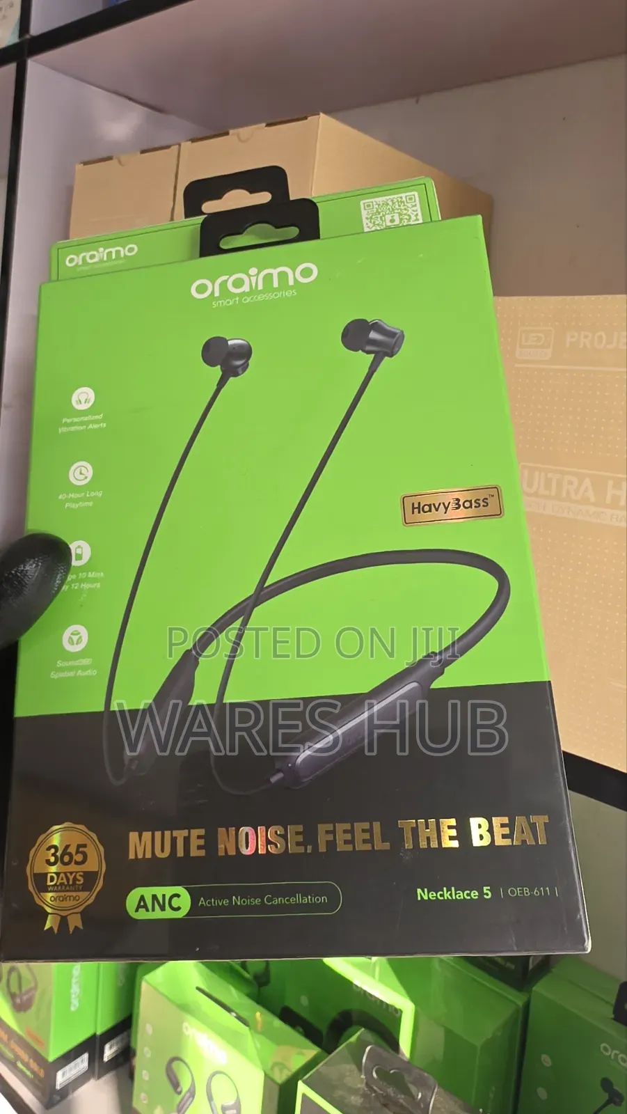 Necklace 5 Heavy Bass Oraimo ANC