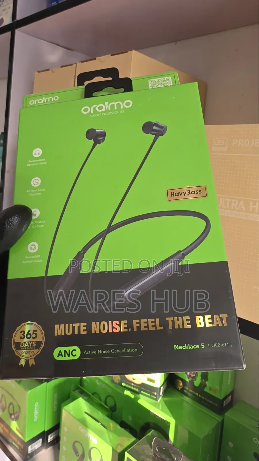 Necklace 5 Heavy Bass Oraimo ANC