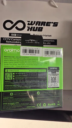 Oraimo Watch Nova 2 Air