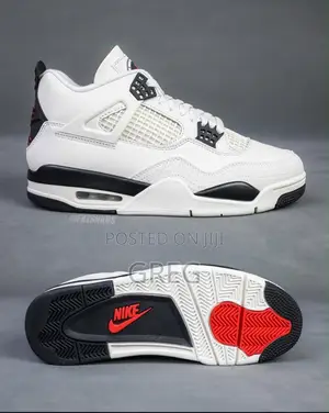 Jordan 4 “White,black & Red”
