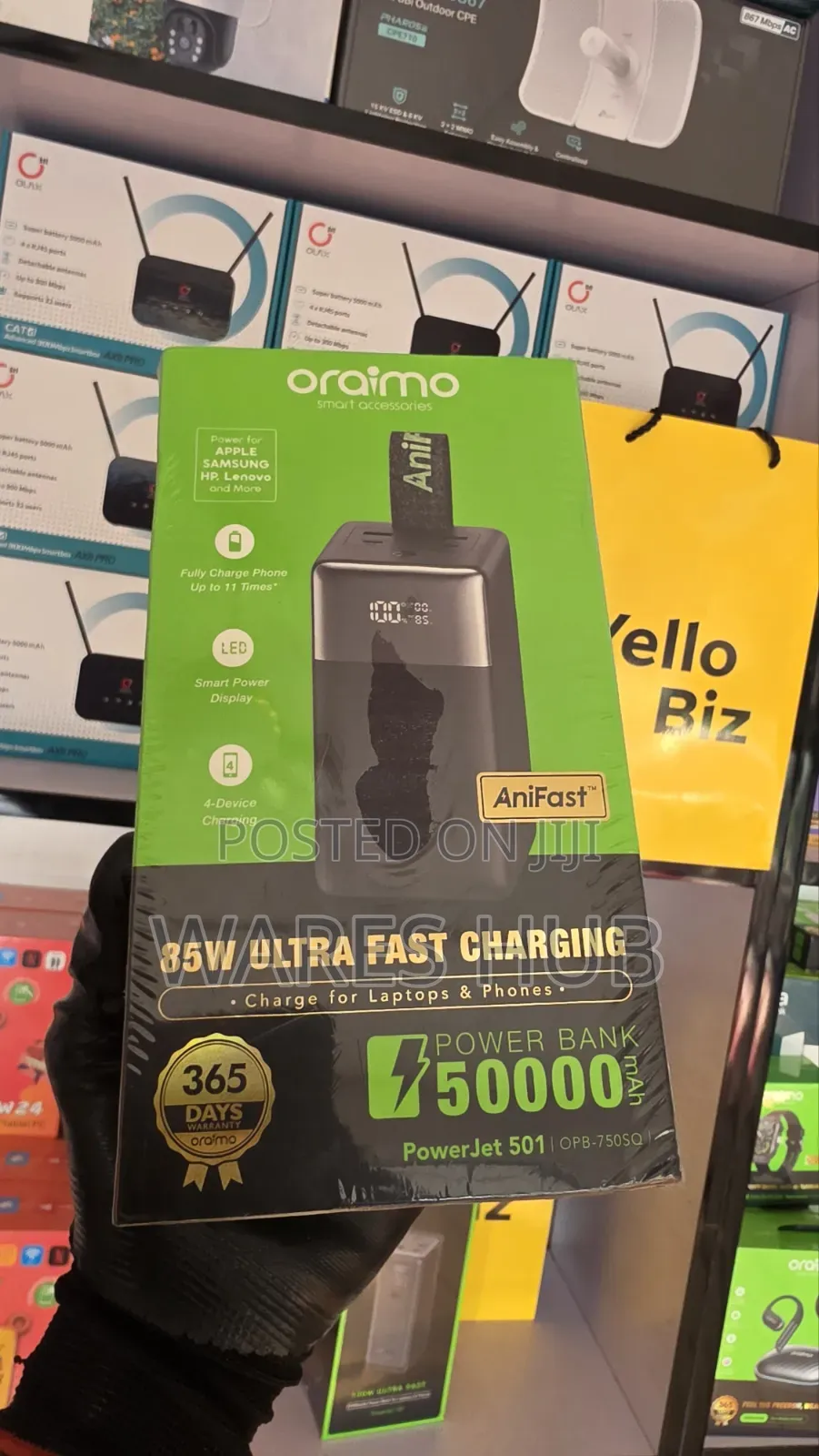 50,000mah Oraimo Powerbank 85 Ultrq
