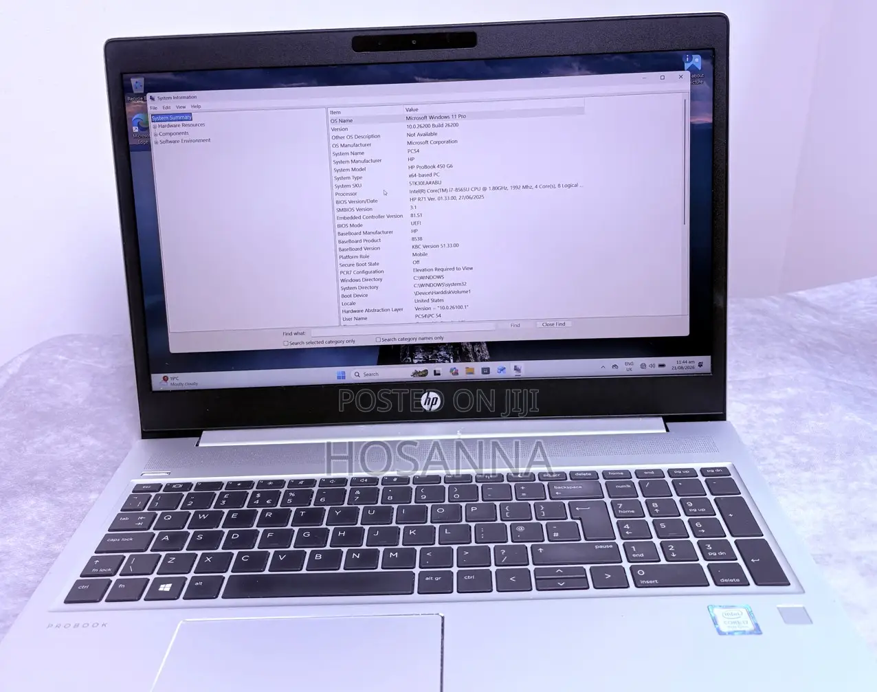 Laptop HP ProBook 450 G6 16GB Intel Core i7 SSD 512GB