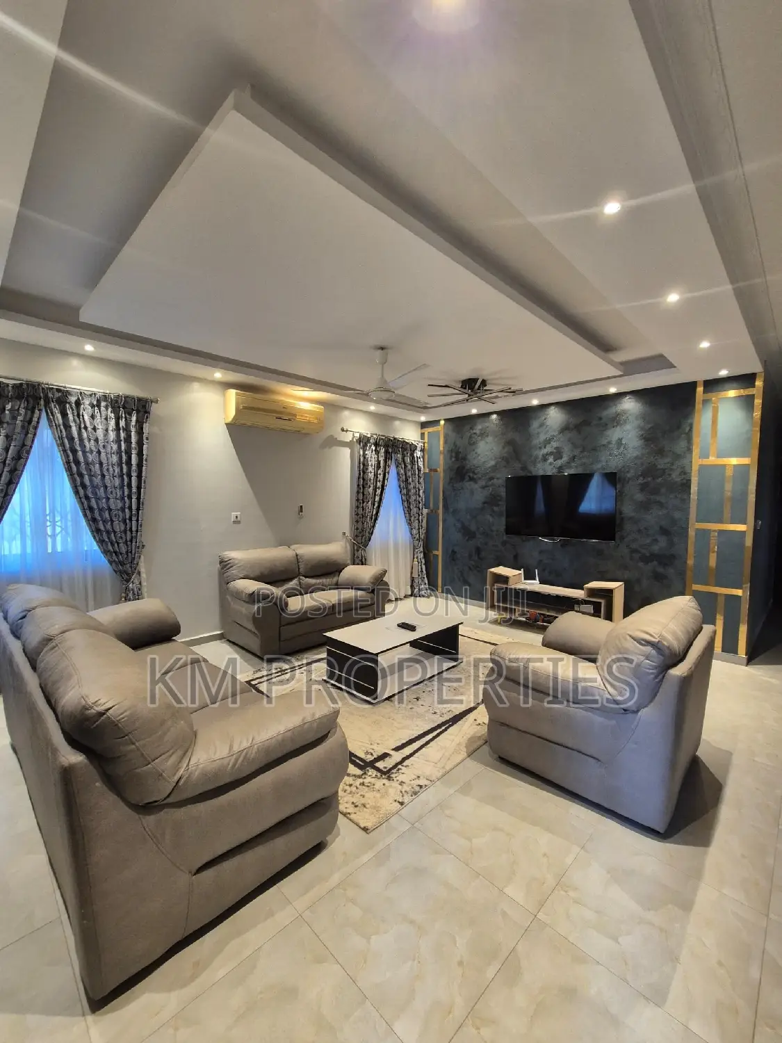 Furnished 3-Bedrooms House