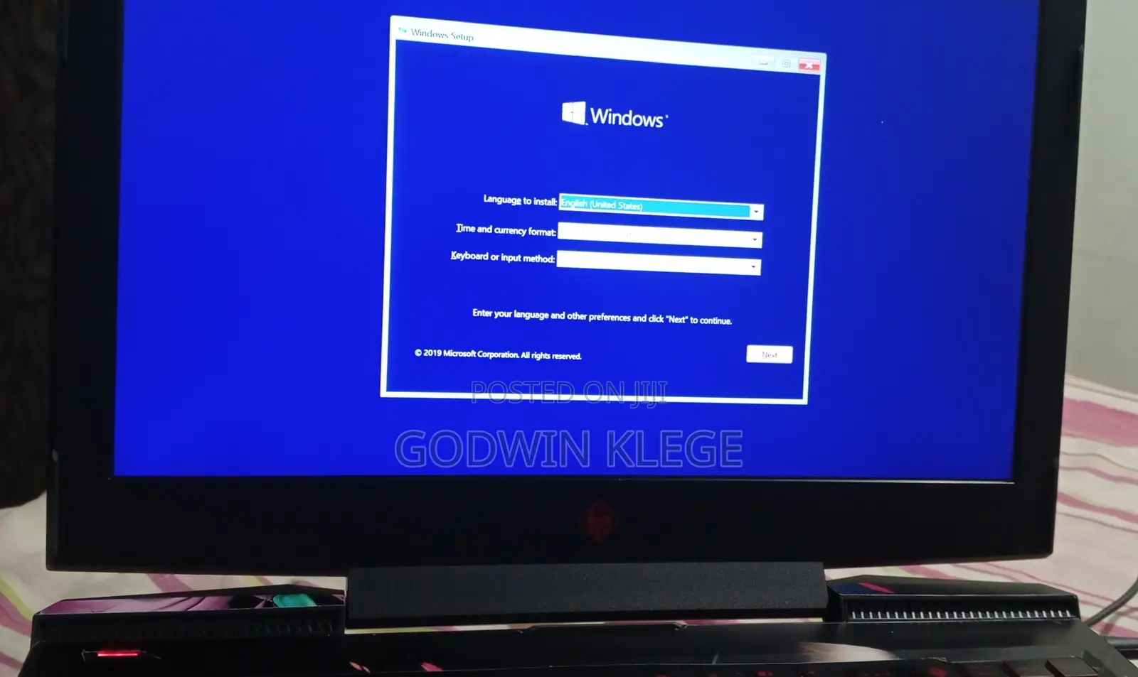 Laptop HP Omen 15-ce0xx 16GB Intel Core i5 SSD 500GB