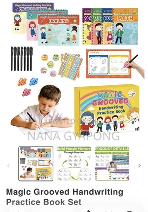 Magic Grooved Handwriting Practice Book