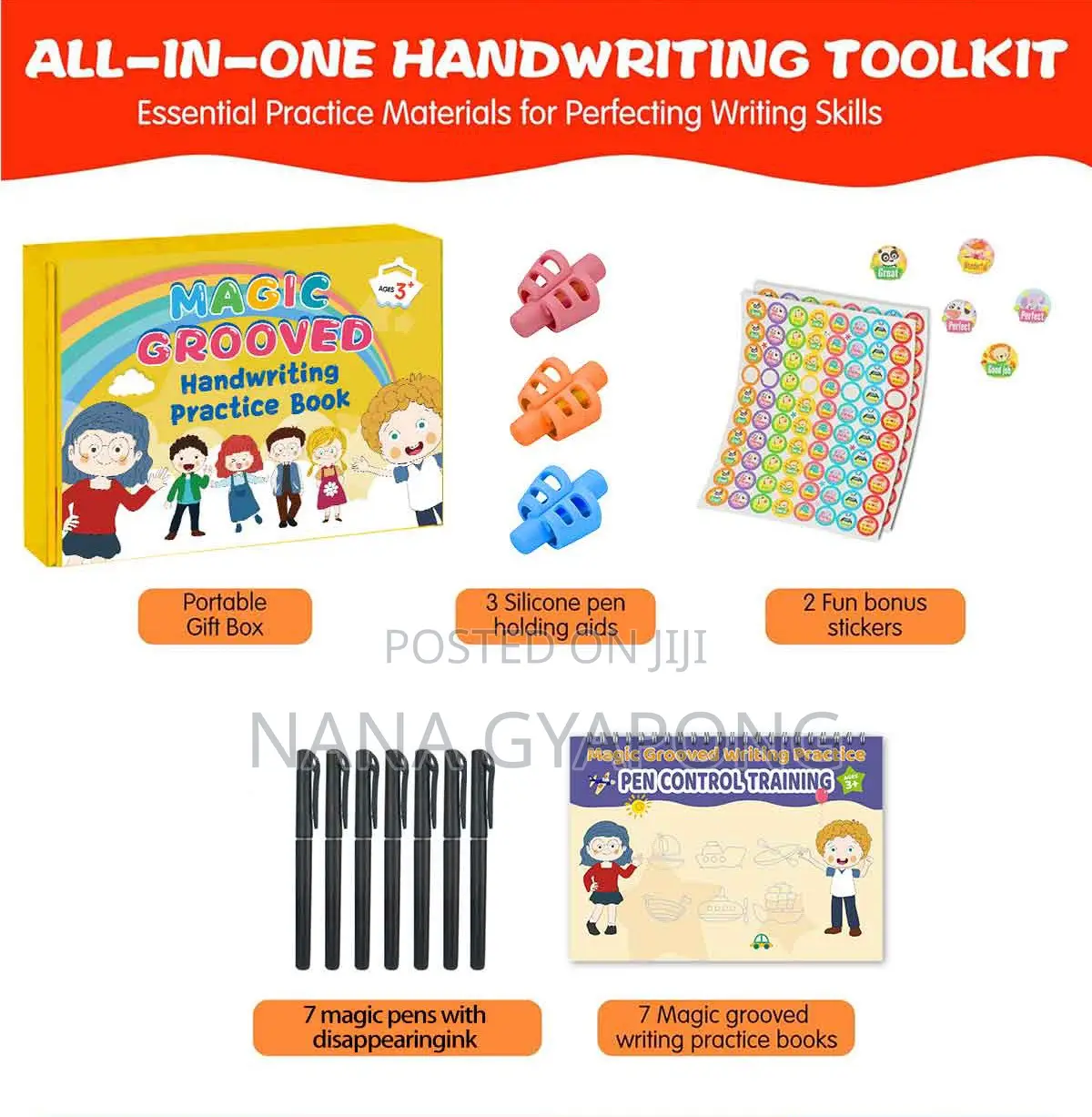 Magic Grooved Handwriting Practice Book