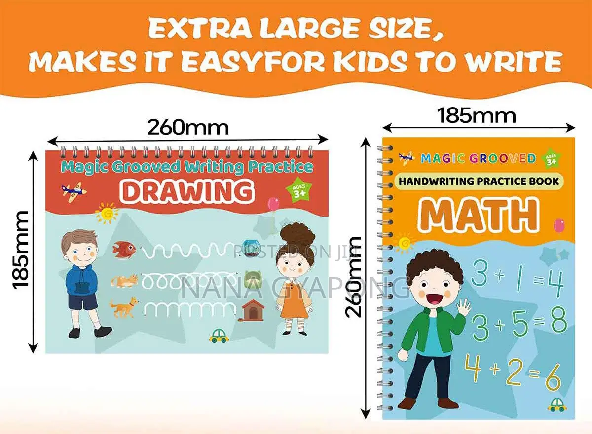 Magic Grooved Handwriting Practice Book