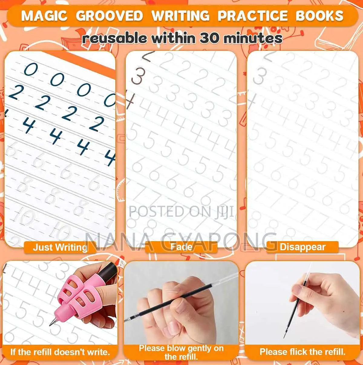Magic Grooved Handwriting Practice Book