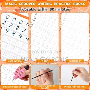 Magic Grooved Handwriting Practice Book