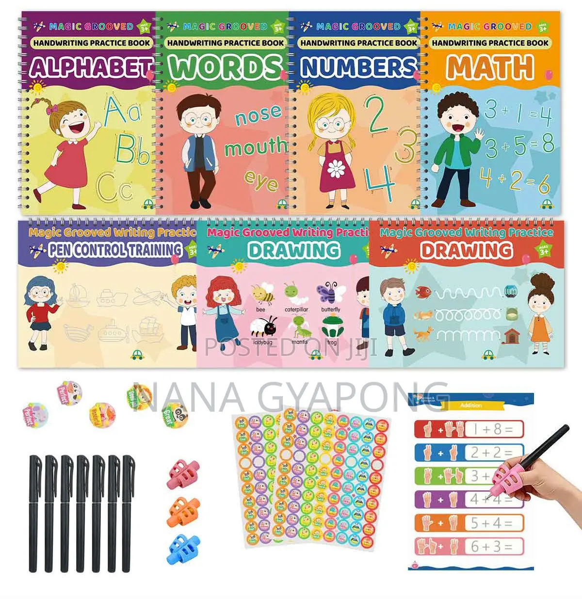 Magic Grooved Handwriting Practice Book