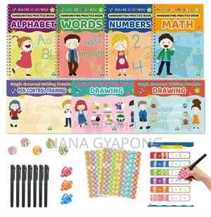 Magic Grooved Handwriting Practice Book