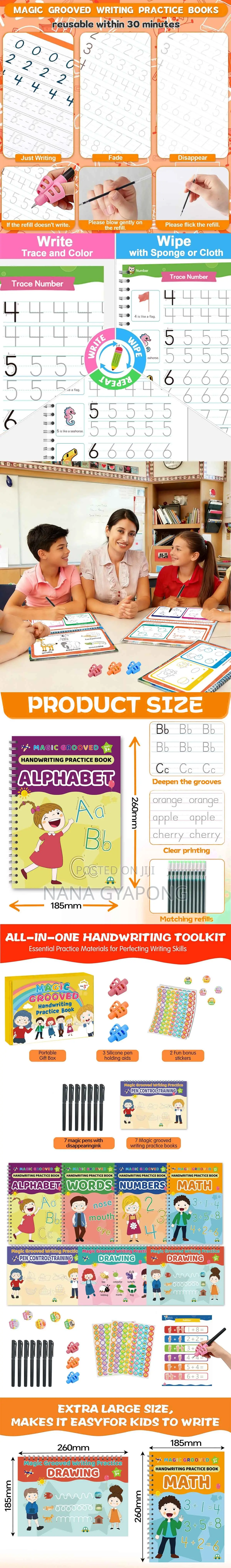 Magic Grooved Handwriting Practice Book