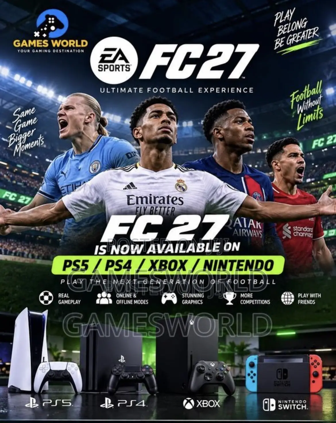 Ea Sports Fc 27 for Ps4 Jailbreak Installation | All Ps4 Ps5 Games