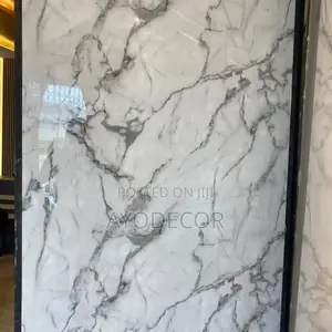 Waterproof UV Marble Sheet PVC Wall Cladding High Quality 4x9.5
