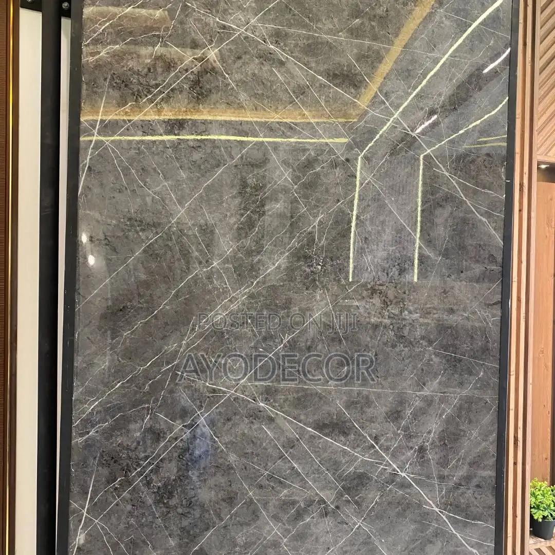 Waterproof UV Marble Sheet PVC Wall Cladding High Quality 4x9.5