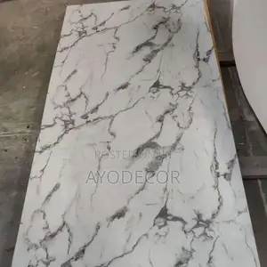 Premium PVC Wall Slate UV Marble Sheet High Gloss 4ft X 9.5ft