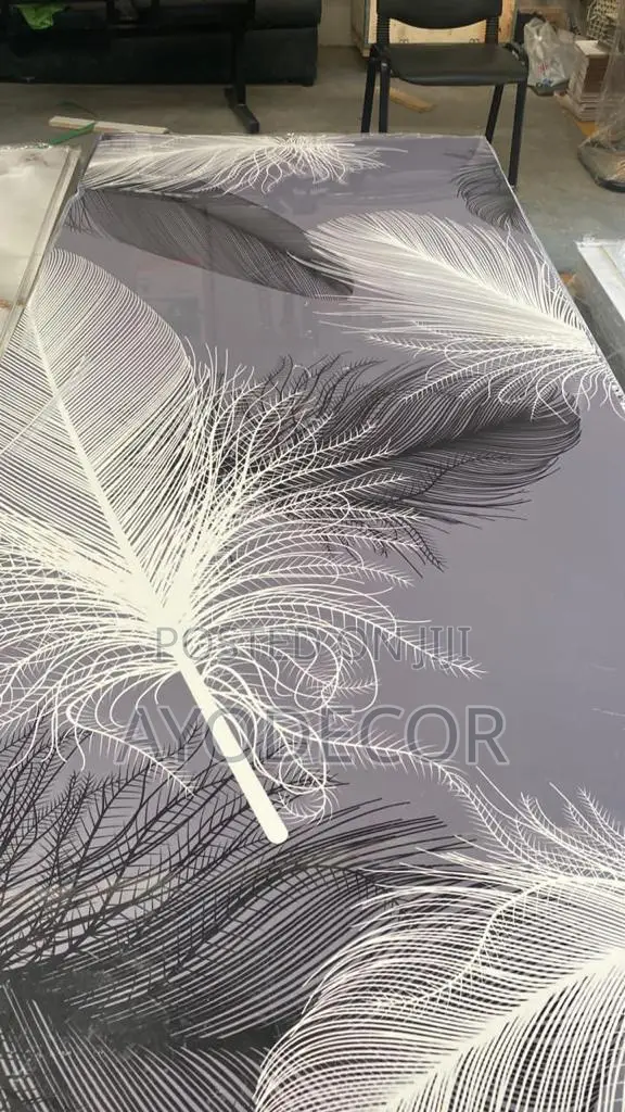Premium PVC Wall Slate UV Marble Sheet High Gloss 4ft X 9.5ft